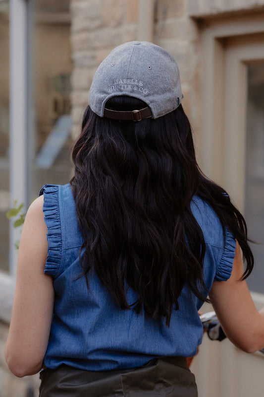 Flannel Clays Cap - Grey