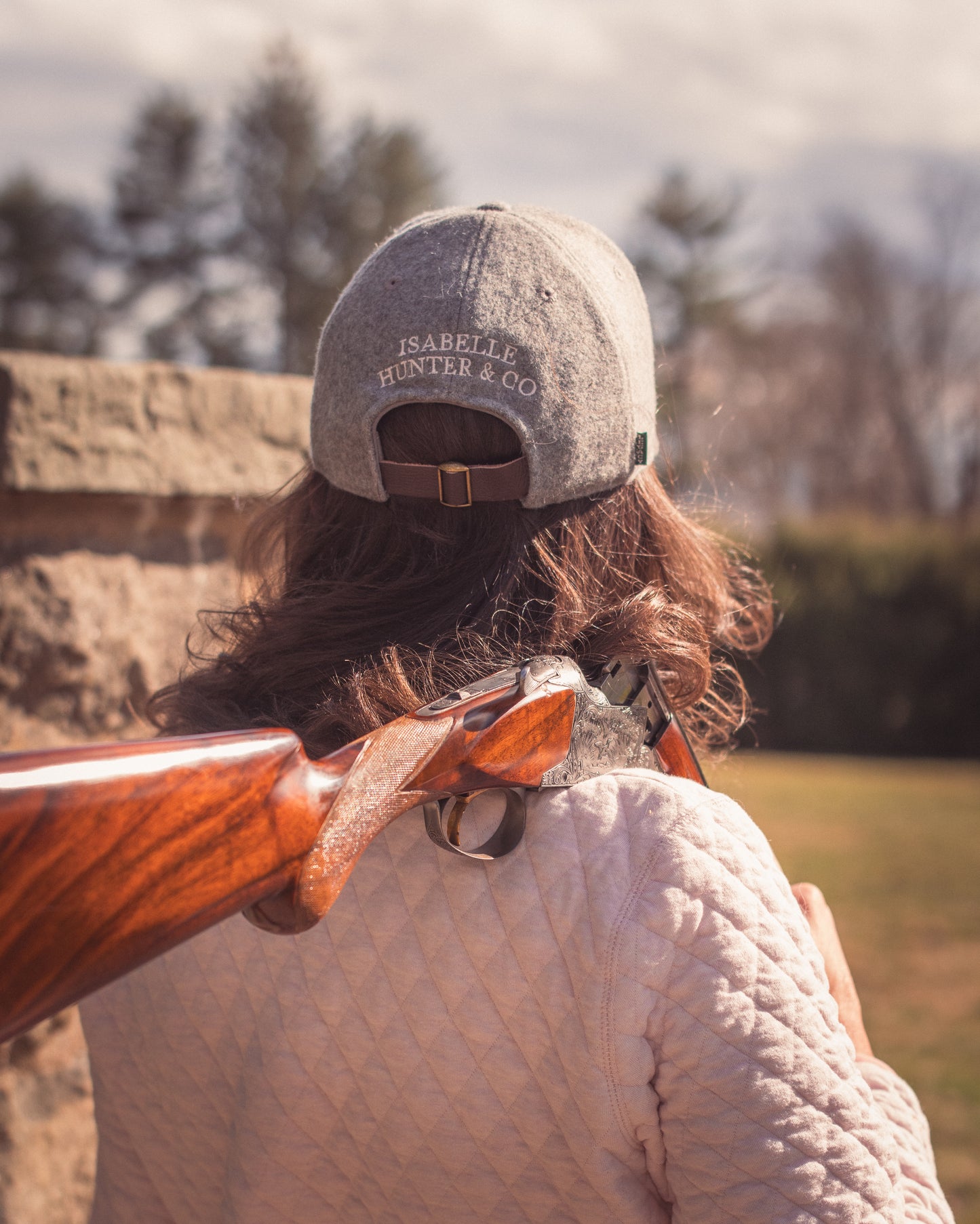 Flannel Clays Cap - Grey