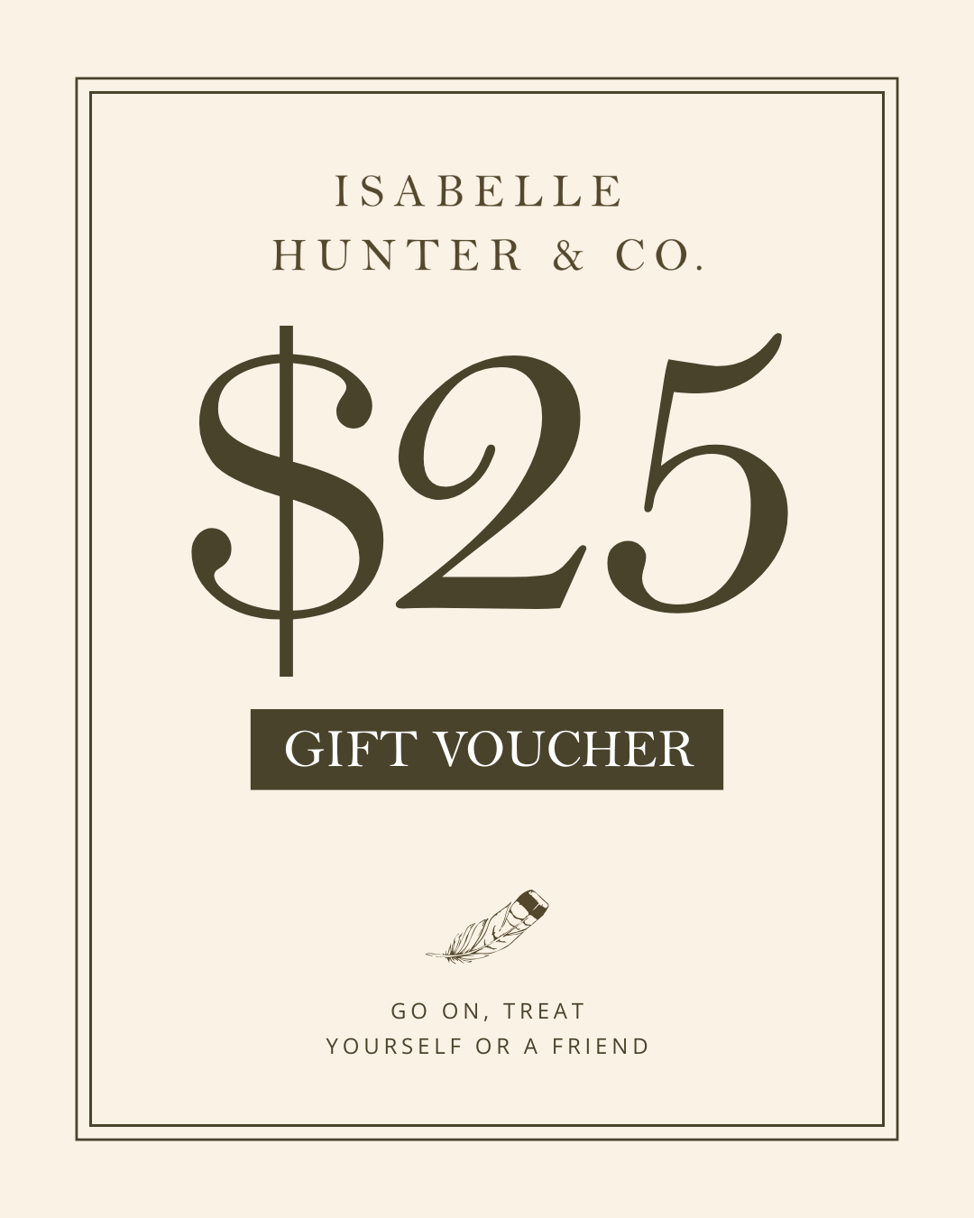 Isabelle Hunter Gift Card