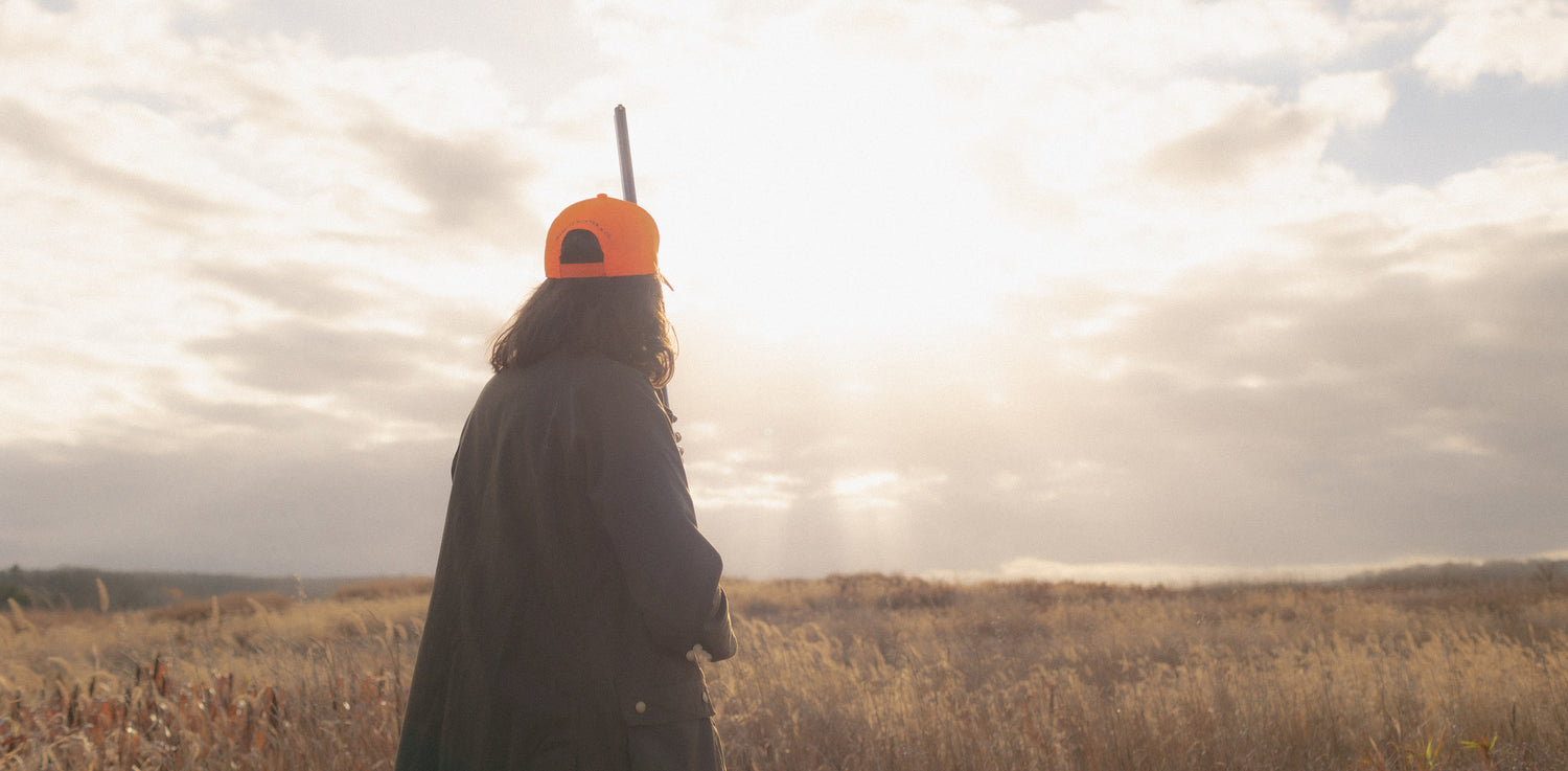 The essence of slow living captured by Isabelle Hunter & Co: women enjoying a leisurely post-hunt gathering in classic fieldwear.