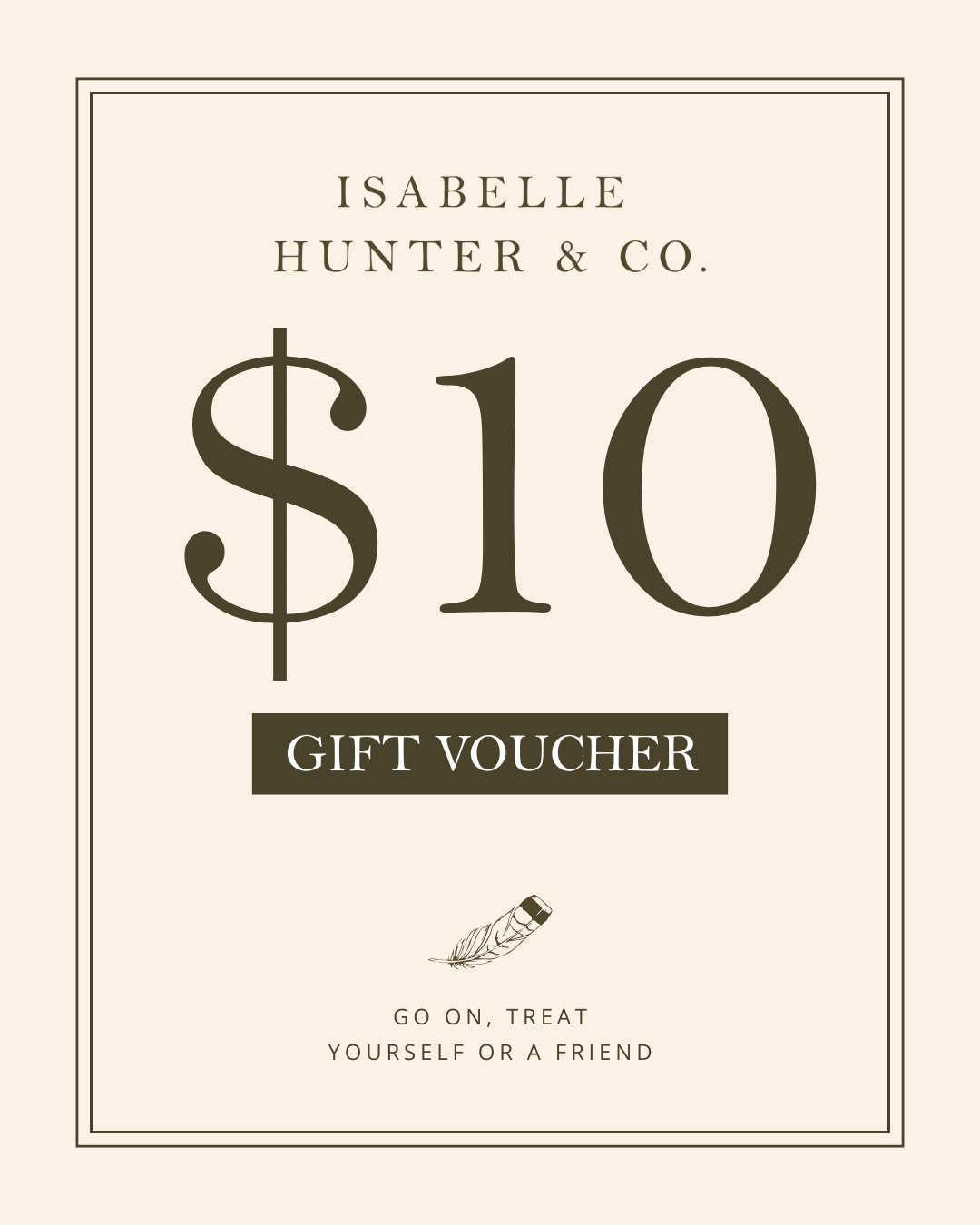 Isabelle Hunter Gift Card