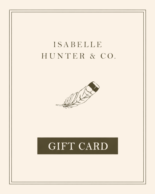 Isabelle Hunter Gift Card