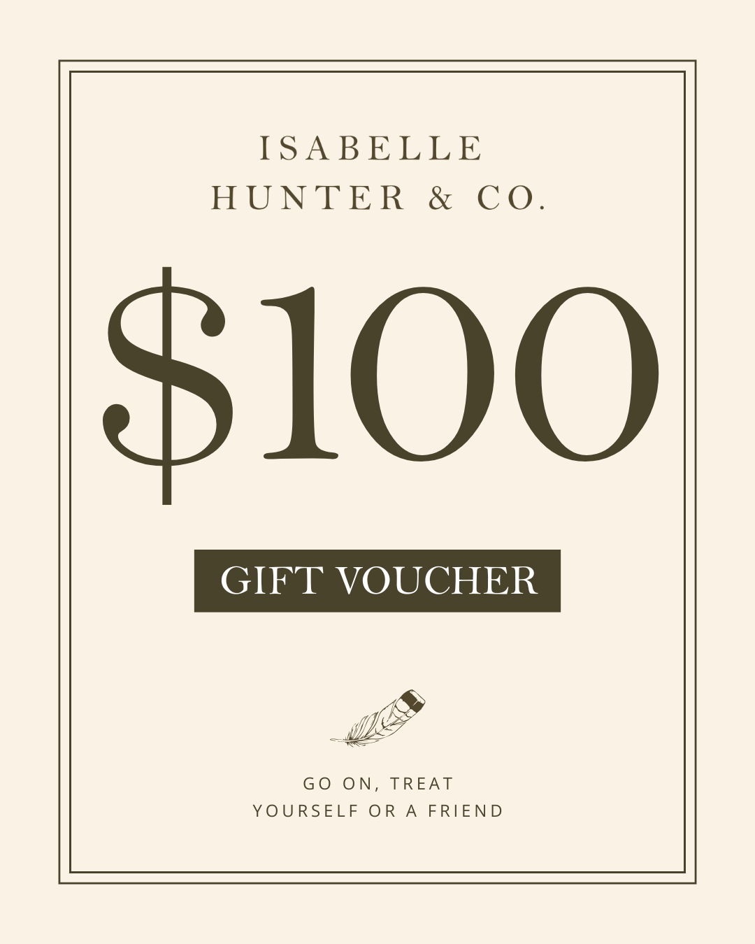 Isabelle Hunter Gift Card