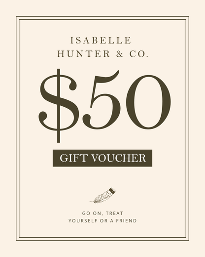 Isabelle Hunter Gift Card