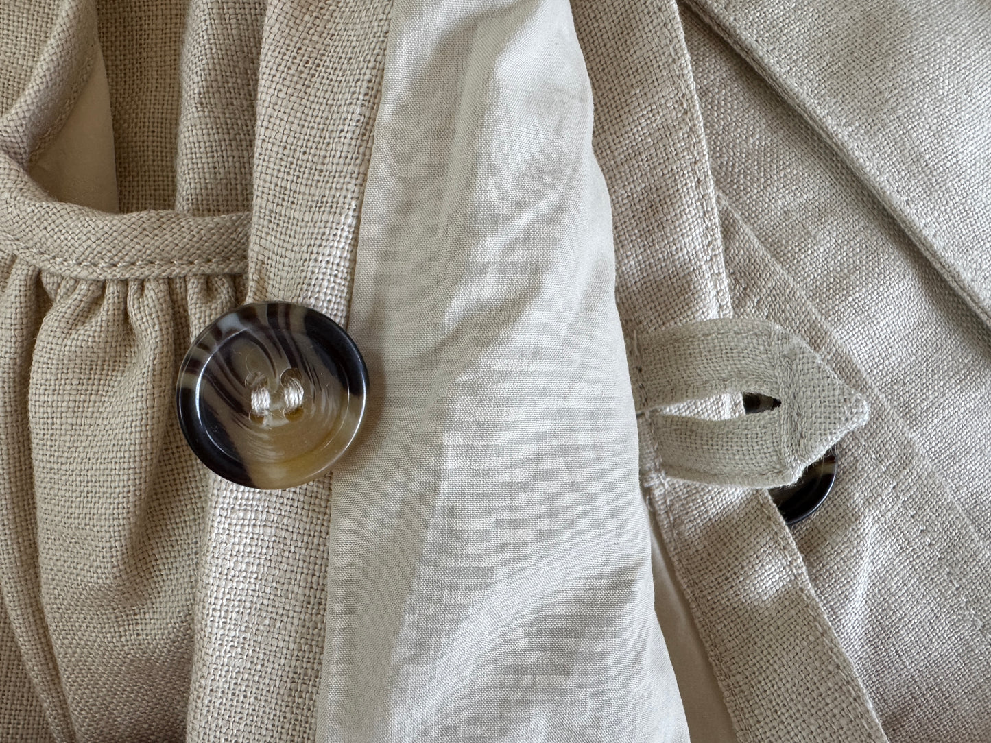 SAMPLE SALE Greenbrier Linen Clays to Country Vest